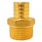 Apollo 1 in. Brass PEX Barb x 3/4 in. Male Pipe Thread Reducing Adapter APXMA134 - alternate 4